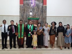 Pelayanan Pdt. Boy F. Tampubolon di GKPI Tambun, Ibadah Penuh Sukacita