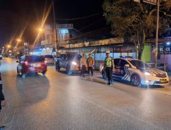 Patroli Blue Light Malam Hari Guna Ciptakan Rasa Aman dan Nyaman Ditengah Masyarakat di Kabupaten Toba 