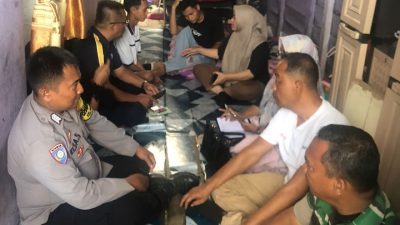 Polsek Sibolga Sambas, Lakukan Sambang dan Silaturahmi ke Rumah Warga, Cegah Tawuran Remaja di Wilayah Pasar Belakang