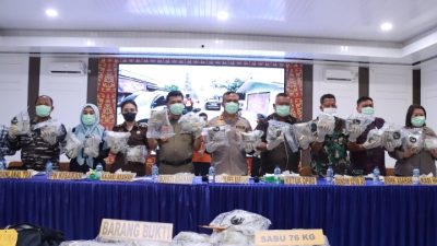 Polres Asahan Gagalkan Penyelundupan 76 Kilogram Sabu, Polda Sumut Apresiasi Kinerja Jajaran