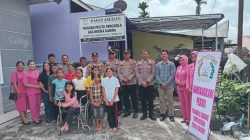 Jumat Berkah Polres Pakpak Bharat dan Bhayangkari Kunjungi Panti Asuhan Yayasan Pelita Pancasila.