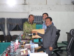 Bupati Toba Sampaikan Nota Jawaban Atas Pandangan Umum Fraksi Fraksi