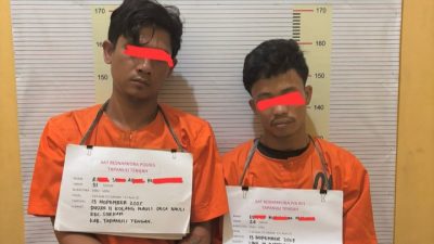 Dua Pengedar Narkoba Ditangkap di Tapteng dan Sibolga, Sabu Bruto 12,61 Gram Disita