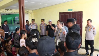 Polda Sumut dan Polres Dairi Dampingi Kepulangan Masyarakat Parbuluan VI dengan Situasi Aman dan Kondusif