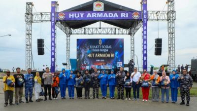 Wakapolda Sumut Hadiri Pembukaan KKRI, Bakes, dan Baksos HUT Armada RI ke-80 di Belawan