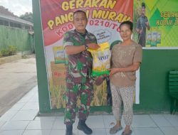 Jaga Stabilitas Harga Bahan Pokok, Koramil 17/Balige Kembali Gelar Pangan Murah