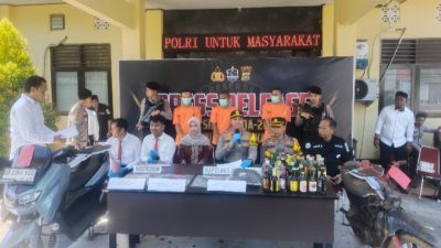 Polres Kolaka Press Release Hasil Operasi Sikat Anoa 2025: Tersangka yang menjadi Target Operasi Hingga Korban Dihadirkan, Wujud Transparansi
