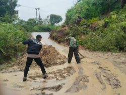 Koramil 11/Parlilitan Satukan Semua Elemen Atasi Bencana Alam