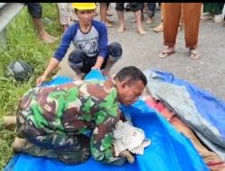 Anggota Koramil 23/Adiankoting Bersama Tim Gabungan Hari Ini Temukan 7 Korban Meninggal Longsor di Desa Sibalanga