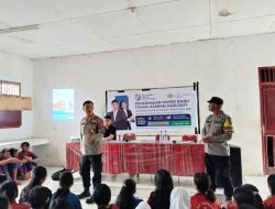 Kapolsek Balige Sosialisasi Penerimaan Siswa SMA Kemala Taruna Bhayangkara di SMPN 2 Balige