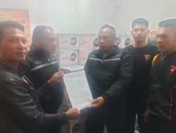 Polres Toba Distribusikan Bantuan Sembako ke Posko Terpadu Penanggulangan Bencana Alam Bandara Silangit