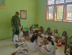 Babinsa Kawal Ketat Distribusi 10.192 MBG di Balige