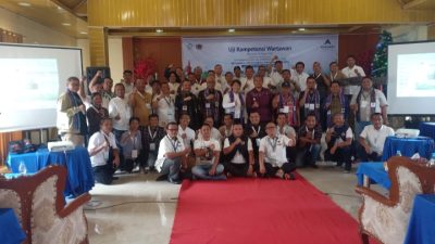 UKW Ke-74 PWI Bonapasogit-Againcourt Resources Resmi digelar, 34 Wartawan Ikuti Ujian Kompetensi