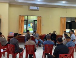 Kasat Reskrim Tanggapi Aksi Unras di Mapolres Toba 