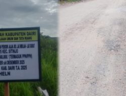 “Rp179 Juta Menguap dalam 3 Hari? Penampakan Jalan Lae Mbulan yang ‘Bonyok’ Bikin Warga Dairi Elus Dada!”