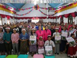 Hadir Membawa Harapan, Kapolda Sumut Rayakan Natal Bersama Korban Bencana di Tapanuli Selatan