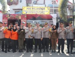 Kapolda Sumut Cek Kesiapan Pospam dan Posyan Operasi Lilin Toba 2025 di Padangsidimpuan