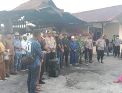 Polres Madina Amankan Kembali Terduga Bandar Narkoba yang Sempat Kabur, Kapolres Pimpin Dialog Bersama Warga
