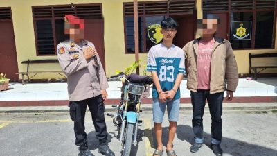 Polsek Balige Berhasil Ungkap Kasus Curanmor di Parkiran Hotel Dizon, Pelakunya Remaja