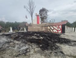 Balai Pasogit Datu Pejel Terbakar, Polisi Selidiki Penyebabnya