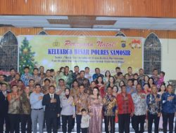 Kapolres Samosir Ajak Doakan Korban Bencana dalam Perayaan Natal 2025
