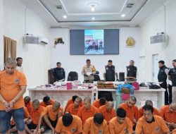 Dua Bulan Terakhir, Polres Madina Ungkap 18 Kasus Narkoba dan Amankan 20 Tersangka