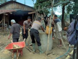 Pemulihan Berkelanjutan Pasca Bencana, Brimob Batalyon C Bantu Warga Batang Toru Bangkit