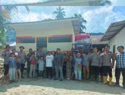 MCK Desa Tolang Julu Resmi Digunakan, Wujud Kepedulian Brimob Polda Sumut