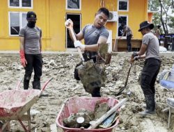 Taruna Akpol Hadir untuk Masyarakat, Bersihkan Fasilitas Publik dan Siap Gelar Bakti Sosial di Aceh Tamiang