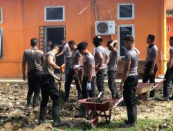 Taruna Akpol Bersihkan Dispora Aceh Tamiang, Siapkan Posko Satlat Kijang Jelang Pembukaan Latsitardanus 2026