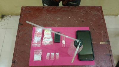 Satresnarkoba Polres Palas Amankan Tersangka Pengedar Sabu Lintas Provinsi