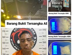 Polres Batu Bara Tangkap Pengedar Narkoba di Tanjung Gading, Sabu 16,4 Gram dan Airsoft Gun Disita