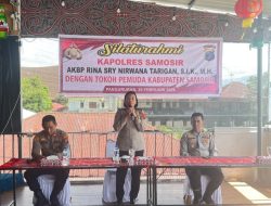 Kapolres Samosir Ajak Tokoh Pemuda Untuk Jaga Kemitraan dan Tetap Patuhi Aturan