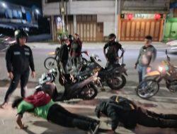 Beri Efek Jera,Timsus Dayok Mirah Polres Pematangsiantar Amankan 3 Sepedamotor Knalpot Brong