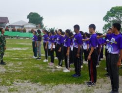 Kodim 0210/TU Laksanakan Kegiatan Pelatihan Hari II Secara Terpusat Persiapan Seleksi Masuk SMA Unggulan