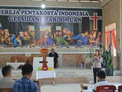 Kapolres Samosir Gelar Minggu Kasih Bersama Jemaat GPI Sidang Pardomuan Rianiate Onanrunggu