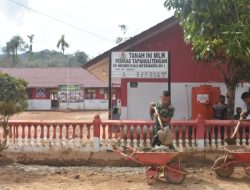 Satgas Gulbencal Laksanakan Pembersihan Ulang SDN 152983 Hutanabolon I, Sekolah Dapat Digunakan Kembali