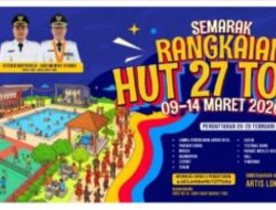 Berikut Rangkaian Kegiatan Perayaan HUT ke-27 Kabupaten Toba
