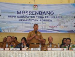 Selain Soal Sampah, Wabup Toba Minta Kades Tau Kondisi Masyarakat