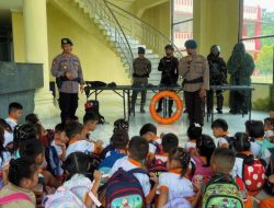 Mengenal Brimob Sejak Dini, Anak TK Belajar Disiplin dan Kebersamaan di Markas Polisi