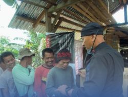 Tak Hanya Penegakan Hukum, Brimob Sumut Berbagi Kepedulian di Desa Panabari