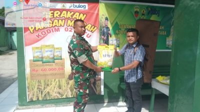 Koramil 17/Balige Kembali Gelar Pangan Murah 