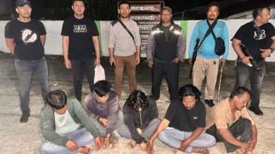Berawal dari Dumas ke Dirnarkoba Polda Sumut, Polres Simalungun Gerak Cepat Grebek Komplotan Narkoba, 5 Pelaku Diringkus!