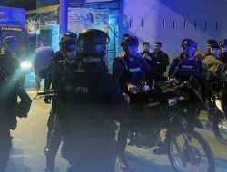 Brimob Sumut Bersama Personel Gabungan Gelar Patroli untuk Antisipasi Gangguan Kamtibmas