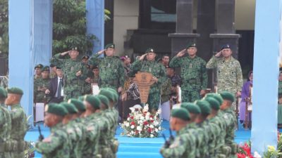 Kasad Hadiri Peringatan HUT ke-65 Kostrad di Cilodong