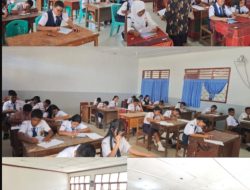 2870 Peserta Ikuti Tes Akademik Yayasan TB Soposurung SMAN 2 Balige