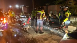 Sat Lantas Polres Humbahas Gerak Cepat Bubarkan Kerumunan Remaja Diduga Balap Liar