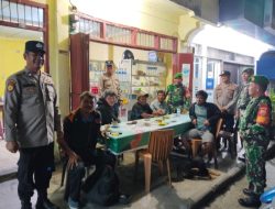 Patroli Kolaborasi Bersama Elemen Masyarakat di Wilayah Parlilitan 