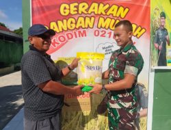 Koramil 17/Balige Gelar Pangan Murah, Jaga Stabilitas Harga Bahan Pokok 