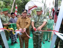 Kasad Resmikan Jembatan Garuda di Lhokseumawe, Tandai Launching 200 Titik Jembatan di Indonesia